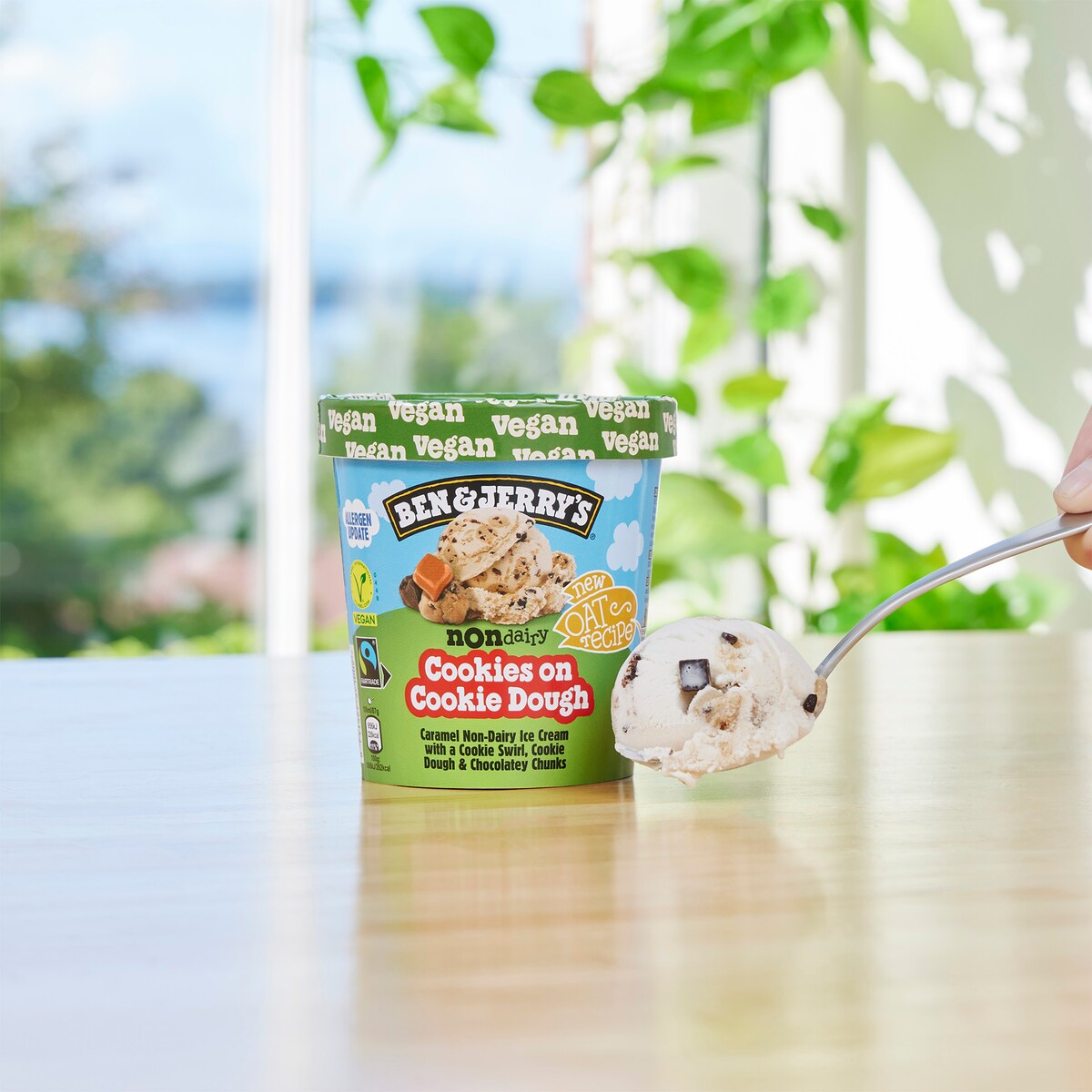 Cookies on Cookie Dough Non-Dairy Oat - Pint 3 / 4