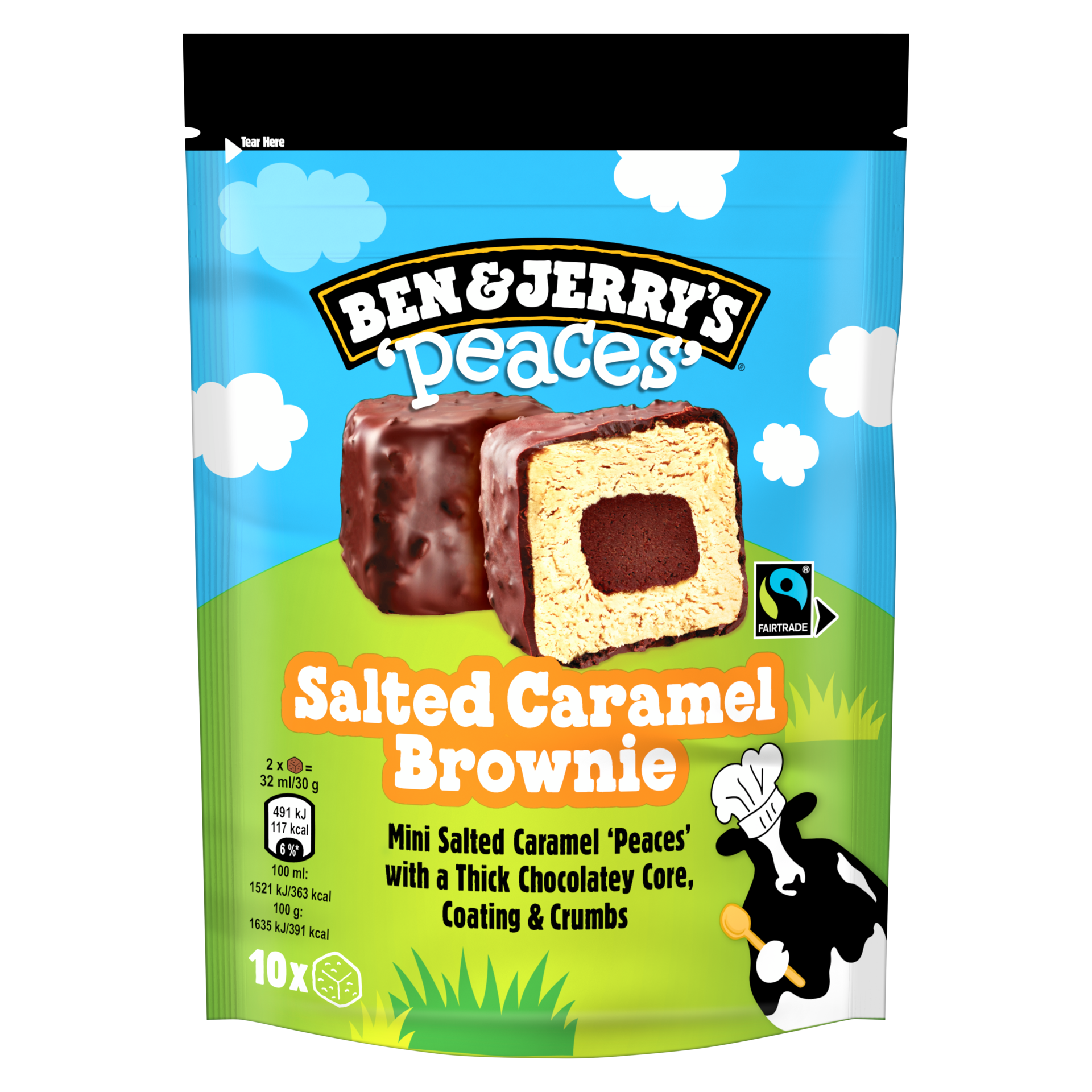 Salted Caramel Brownie Peaces - Bag