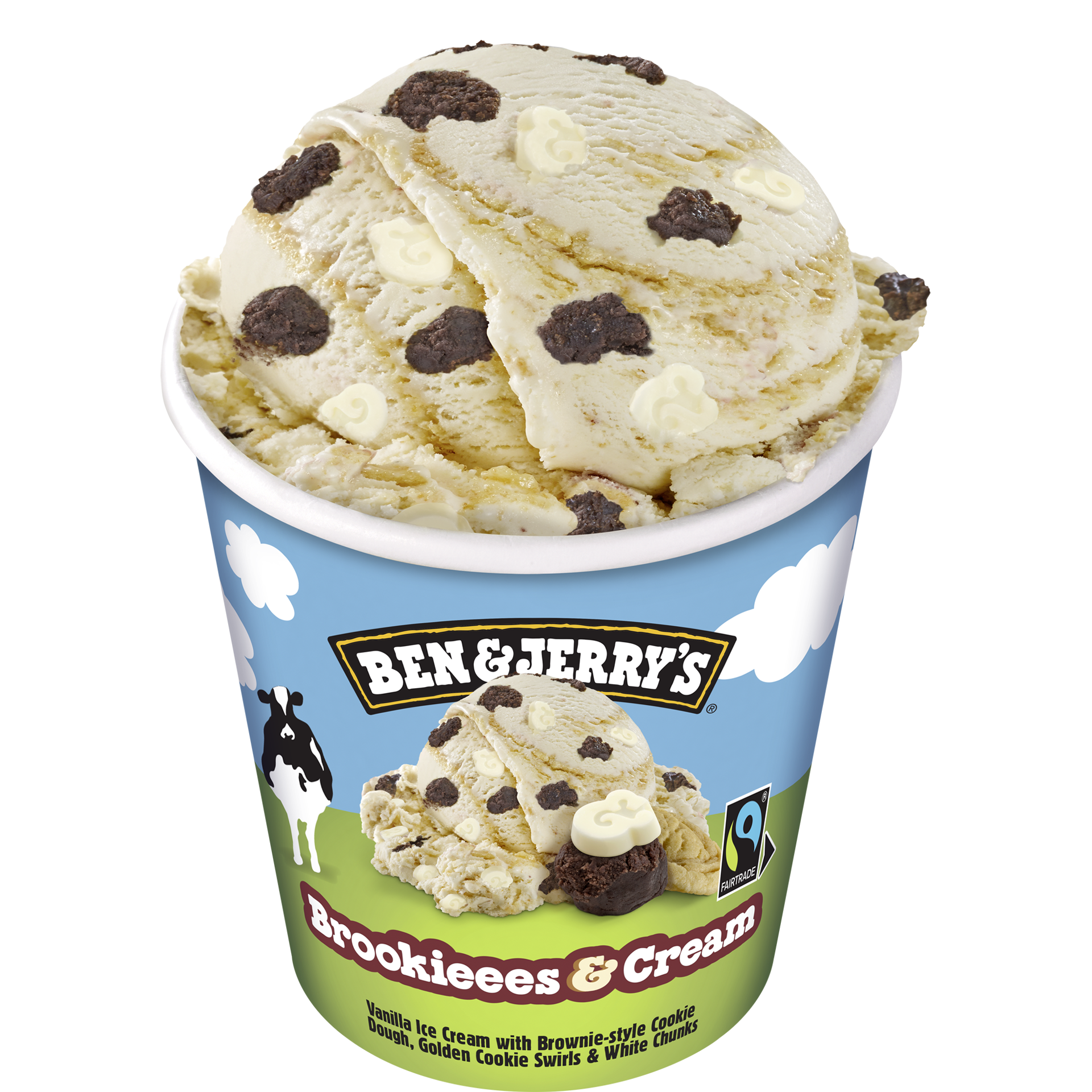 Brookieees & Cream Original Ice Cream Pots