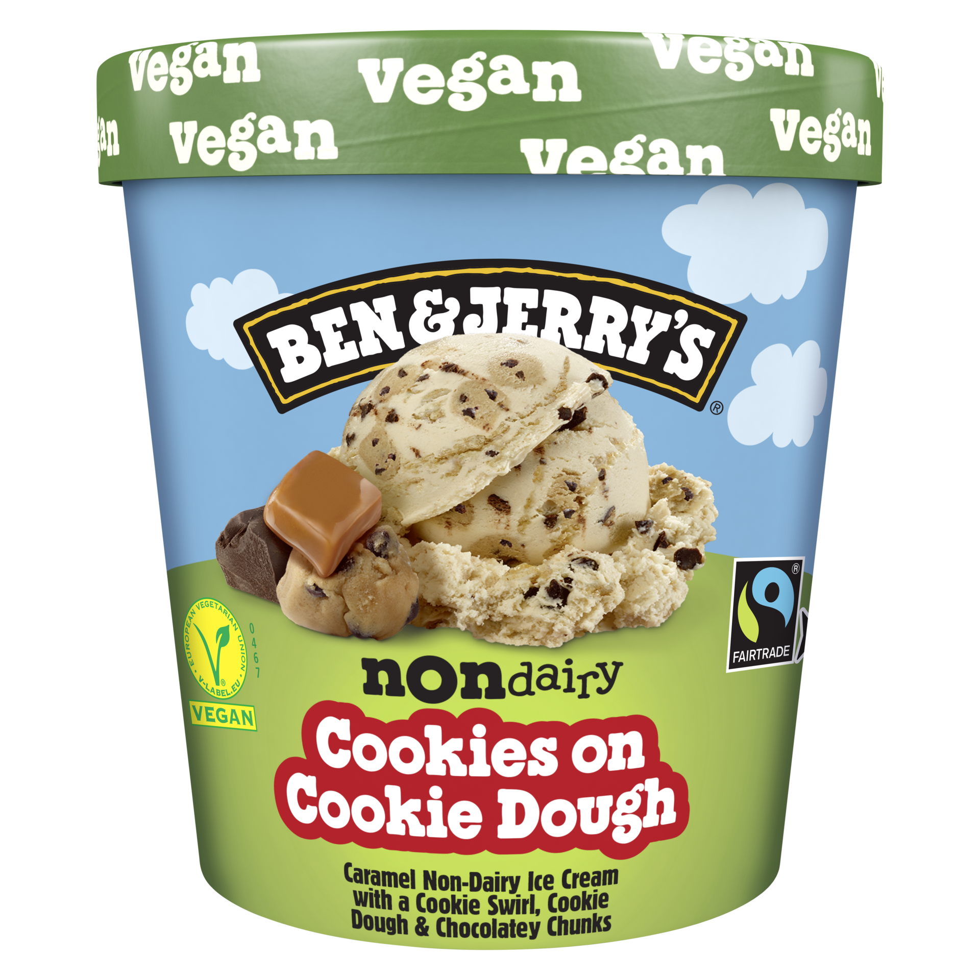 Cookies on Cookie Dough Non-Dairy Oat Pots
