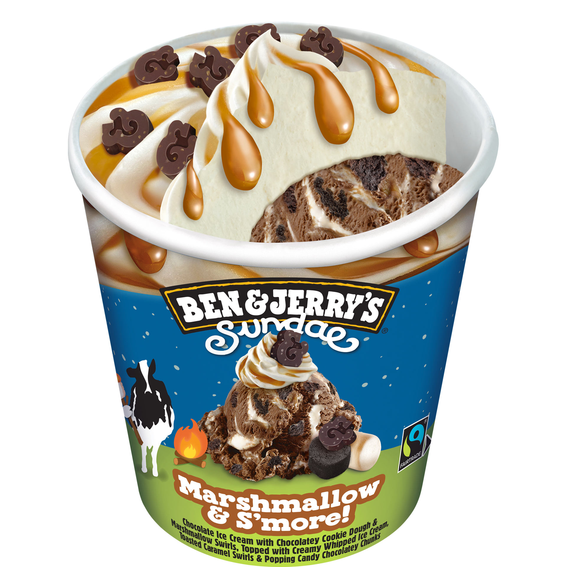 Marshmallow & S'more Sundaes Pots